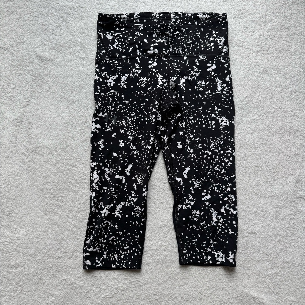 Under Armour Black and White Speckle Leggings